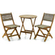 Sens -line lanzarote bistroset 3-delig accaciahout taupe