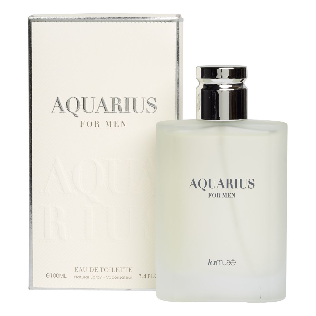 Lamusê by lattafa eau de toilette spray heren aquarius 100ml
