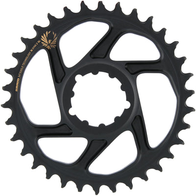 Sram chain ring x-sync2 sl 34 teeth alu gold