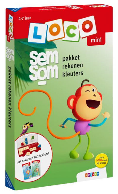 Loco mini - semsom pakket rekenen kleuters