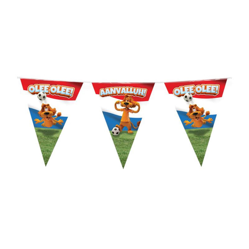 Paperdreams loeki - partyvlaggenlijn rood wit blauw