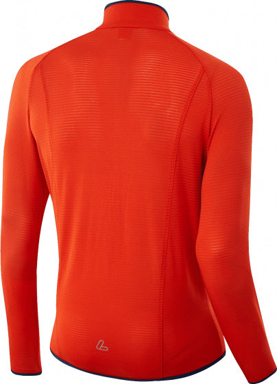 Löffler Outdoorvest heren polyester oranje blauw maat 48