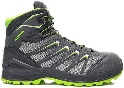 Lowa veiligheidsschoenen lowa werkschoen larrox work gtx mid 5464 s3 | grijs | maat 48 - 00.159.006.48