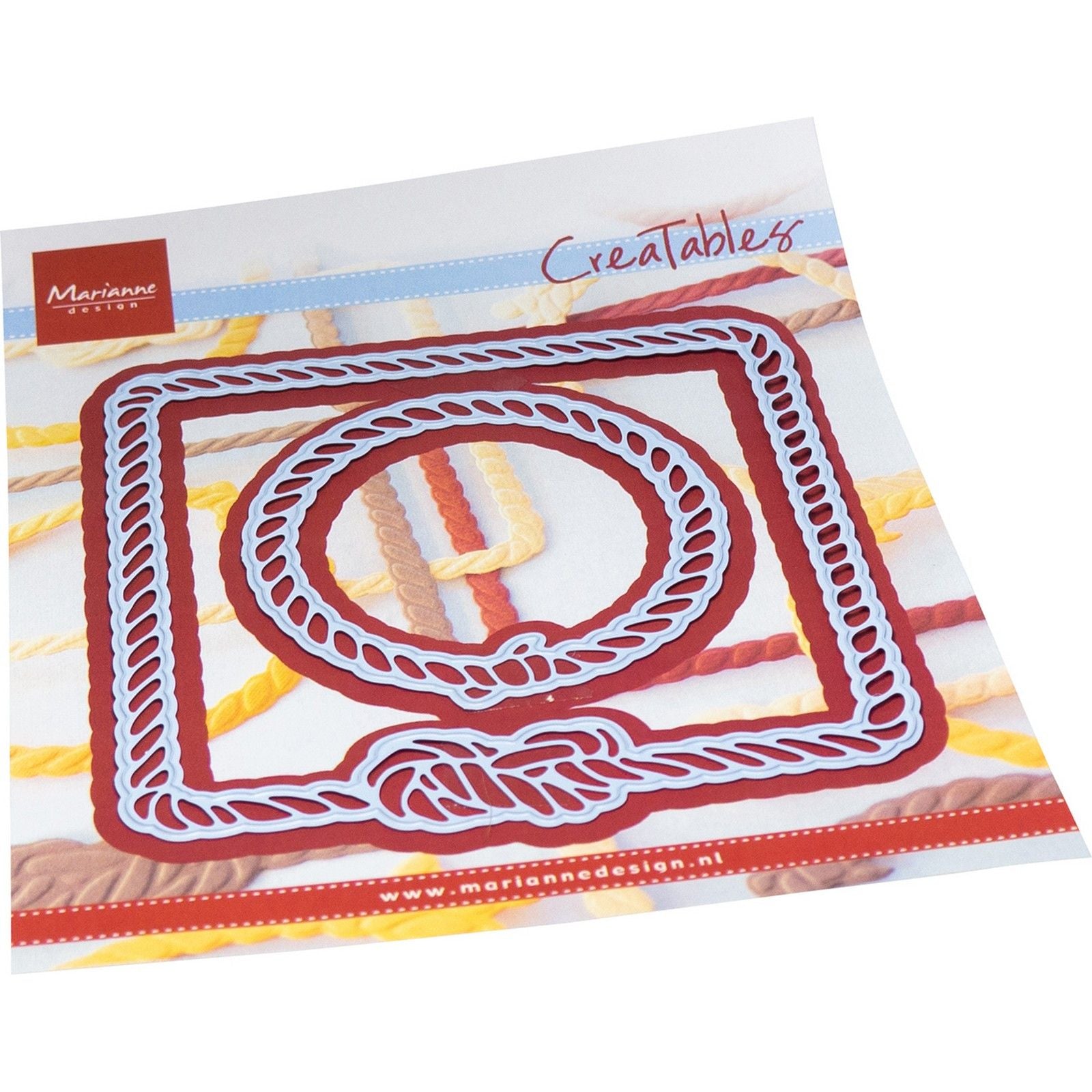 Marianne design • creatable rope frames square circle