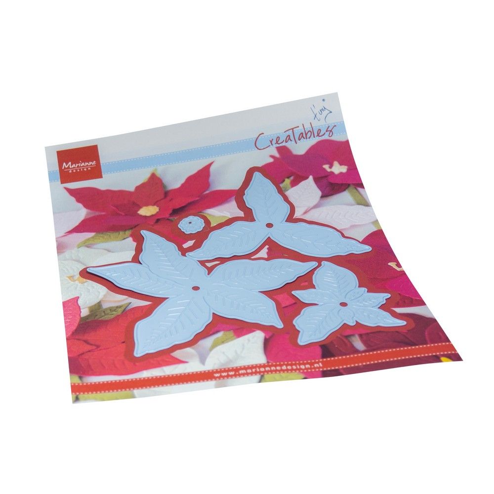 Marianne design • creatable tiny's poinsettia