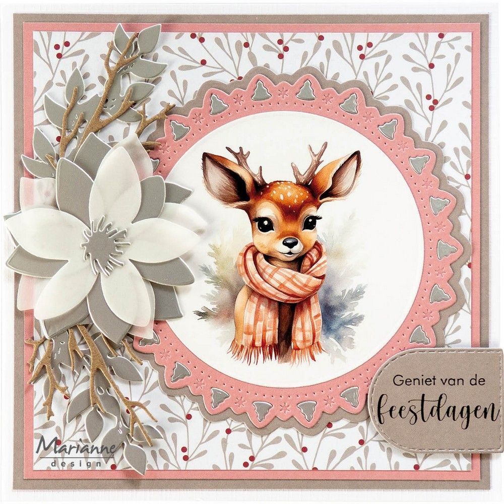 Marianne design • creatable jolly christmas doily