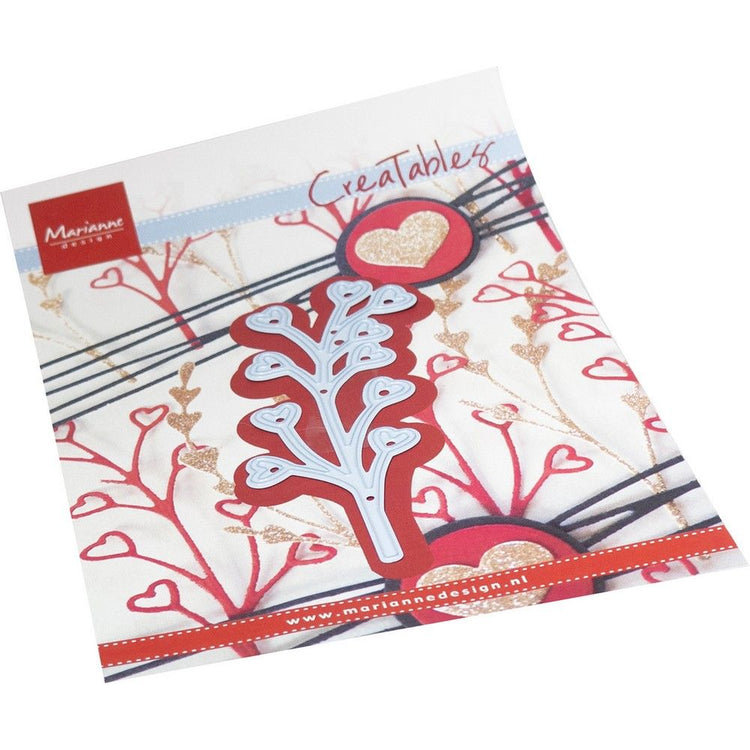 Marianne design • creatable cutting die open heart sprig
