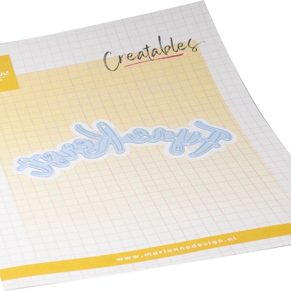 Marianne design • creatable fijne kerst gebogen