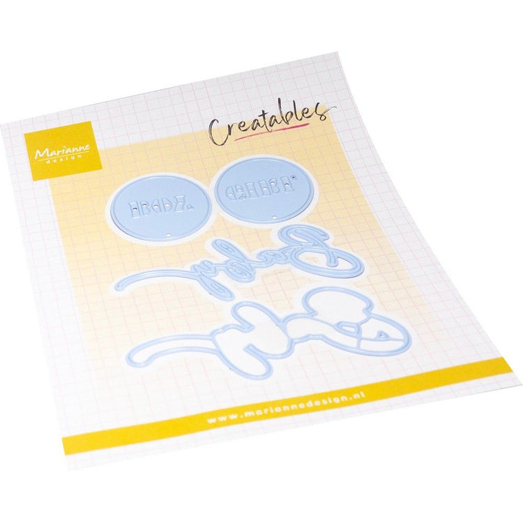 Marianne design • creatable baby boy girl text