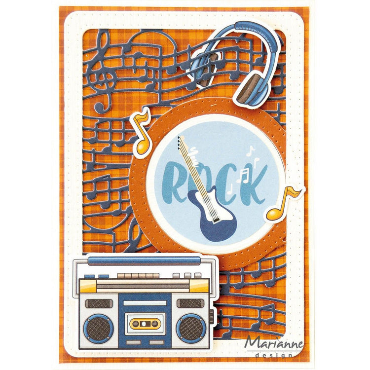 Marianne design • creatable musical frame a6