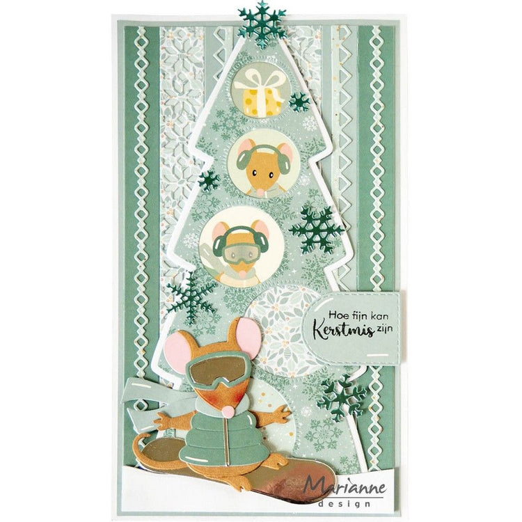 Marianne design • creatable lay out christmas tree