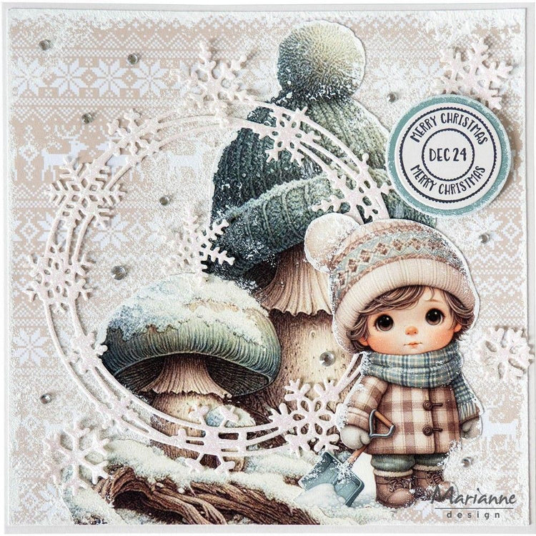 Marianne design • creatable ice crystals circle
