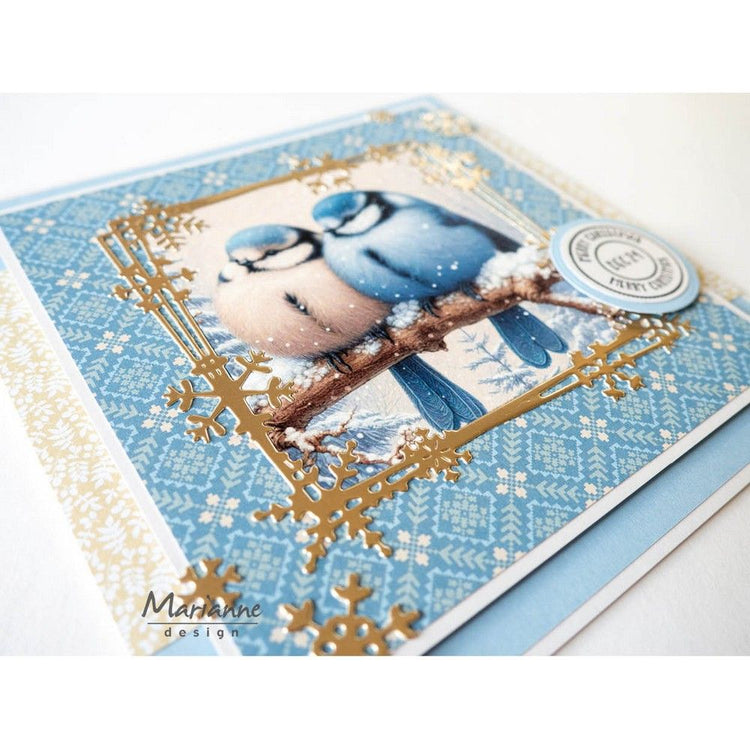 Marianne design • creatable ice crystals square
