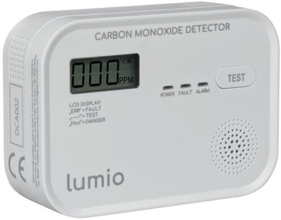 Enzo lumio7900605 koolmonoxidemelder | batterij lcd | lumio - 7900605