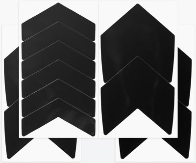 Luxshield reflex rim sticker arrow