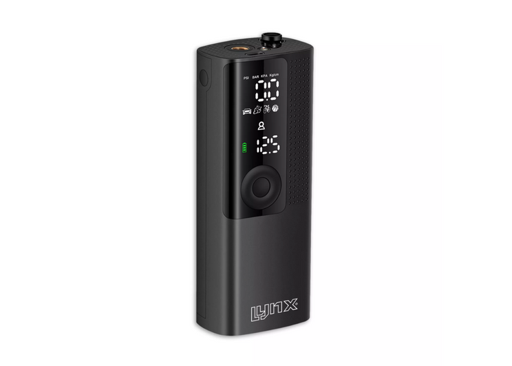 Lynx mini accu compressor luchtpomp usb oplaadbaar