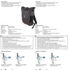 M-wave downtown ridepack evident 2in1 backpack bag