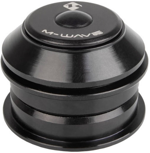 M-Wave Balhoofdstel ZS44 44 C 8-delig zwart zilver