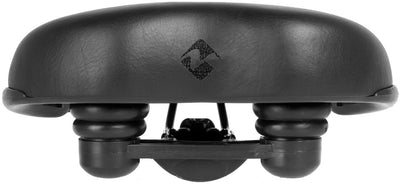 M-Wave Elast XXL City zadel unisex zwart