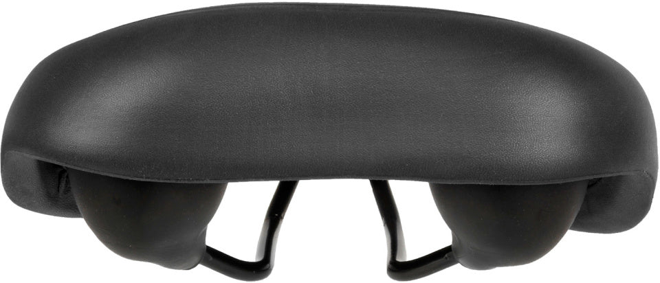 M-Wave Eva City zadel unisex zwart