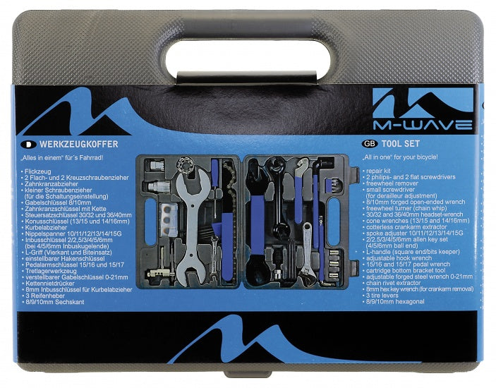 Fiets Gereedschapskoffer All in One 43-Delig