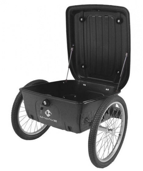 M-Wave Carry All Fietskar 20 Inch Unisex Zwart