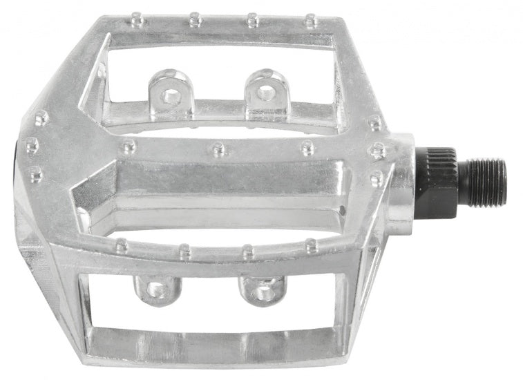 M-Wave Platformpedaal OEM 1 2 Inch zilver per set