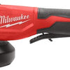 Milwaukee m18 blsag125xpd-0 | m18 haakse slijper | 125 mm | brushless | peddelschakelaar | zonder accu's laders - 4933492645