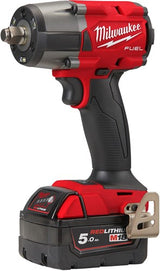 Milwaukee m18 fmtiw2f12-502x | 1 2 | fuel | accu slagmoersleutel | met frictiering | 18v | 5,0ah | red | li-ion - afbeelding 2