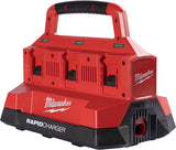 Milwaukee m18 pc6 packout™ dual-bay snellader 18v - 4932480162 - afbeelding 2