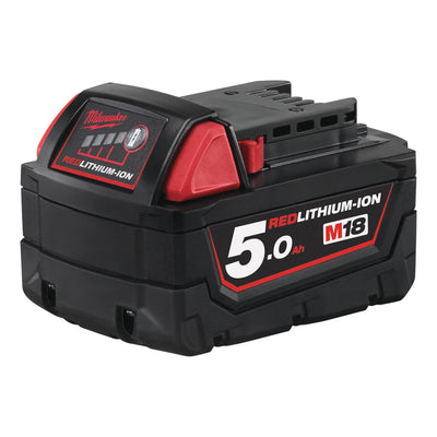 Milwaukee m18 b5 accu (18 v 5.0 ah li-ion) - 4932430483