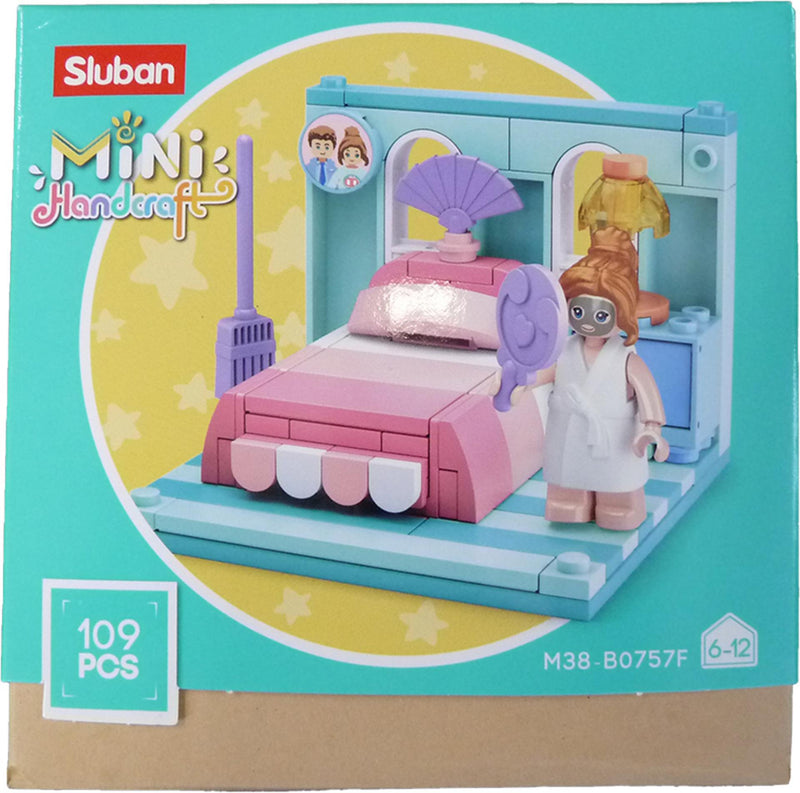 Sluban mini handcraft slaapkamer 109pc