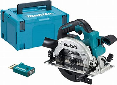 Makita dhs661zju - 18 v cirkelzaag 165 mm body - zonder accu's en lader in mbox met aws zender - dhs661zju