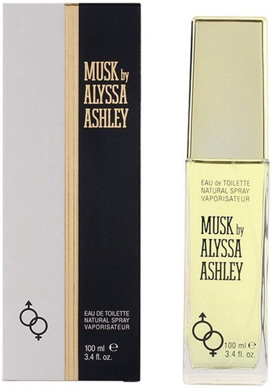 Alyssa ashley eau de toilette spray musk 15ml unisex