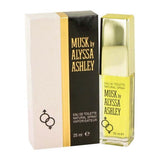 Alyssa ashley eau de toilette spray musk 25ml unisex - afbeelding 1