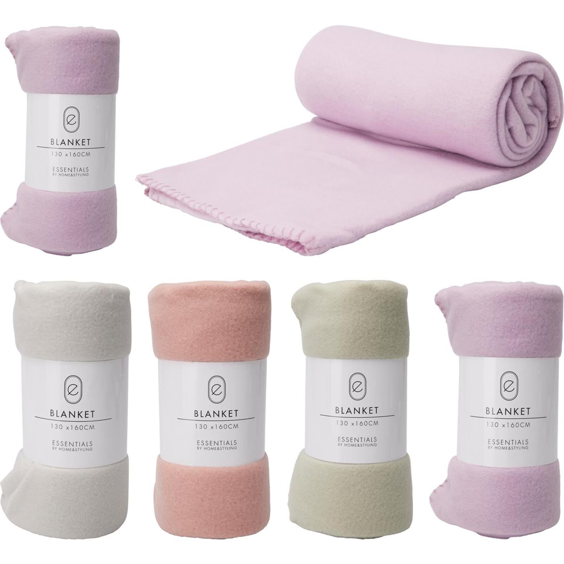 Home styling deken fleece 130x160cm