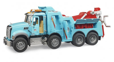 Vrachtwagen mack granite bergings- en sleepwagen met licht en geluid