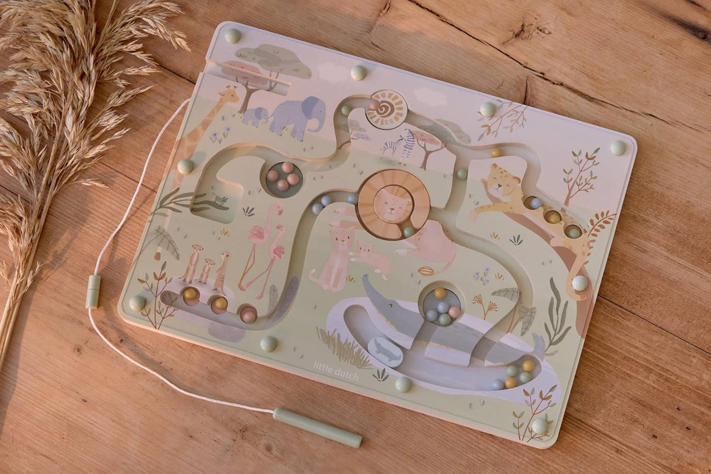 Little dutch safari friends magnetisch doolhof fsc