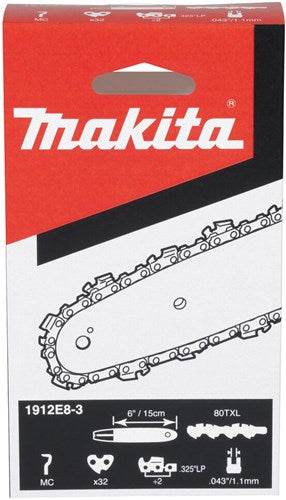 Makita accessoires makita 1912e8-3 | onderdeel | zaagketting voor duc150z - 1912e8-3