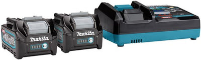 Makita 191j81-6 | startset xgt | dc40ra 2x 2.5ah bl4025 accu | xgt 40v | oplader dc40ra | mbox - 191j81-6