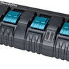 Makita dc18sf oplader met 4 poorten welke 2 accu's tegelijk oplaadt - 196426-3