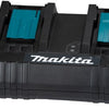 Makita accessoires makita dc18sh oplader voor gelijktijdig 2 accu's opladen - duolader - dc18sh