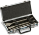 Makita accessoires 3-delige sds plus beitelset: punt, vlak en spadebeitel in aluminium koffer d-42357 - d-42357