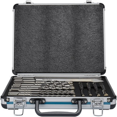 Makita accessoires b-64674 | pb4s sds+ boor beitelset | 13-delig sds-plus | in aluminium koffer - b-64674
