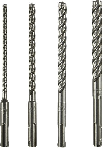 Makita accessoires betonborenset 12-delig | p4s | sds-plus | nemesisii - e-14912