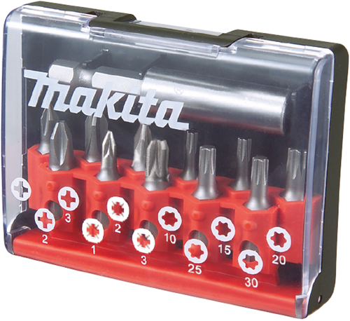 Makita accessoires bitset | 12-delig - d-31083