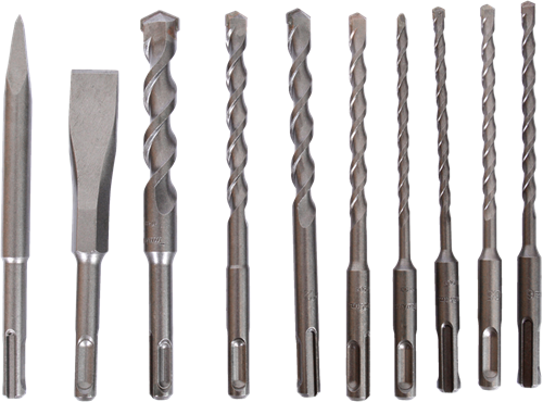 Makita accessoires boor- beitelset 10-delig - d-46361 d-46361