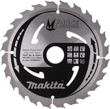 Makita accessoires makita ø 190mm asgat 30mm 24t cirkelzaagblad voor hout | mforce - b-32041 - afbeelding 1