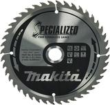 Makita accessoires makita cirkelzaagblad voor hout | specialized | ø 165mm asgat 20mm 44t - b-53229 - afbeelding 1