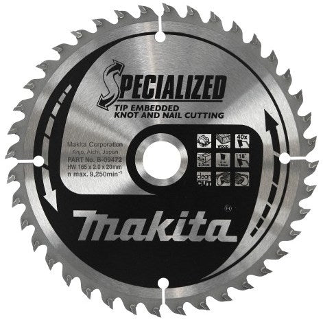 Makita accessoires cirkelzaagblad tipe 235x30x2,3 48t 18g - b-09519